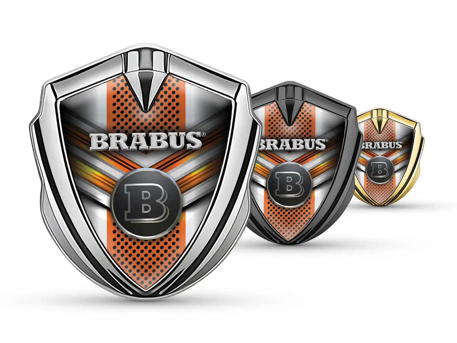 Brabus Metal Emblema Insignia Exclusiva Edición Elegante